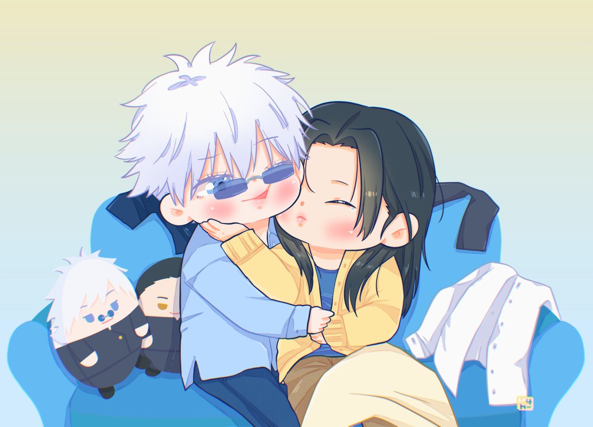 jesuismnti's tweet photo. Clingy suguru🌟 #五夏

In collaboration with @GSconejita and @rosy_marvels_ for #GoGeFanFest Vol. 2. The theme was Omegaverse, and our prompt was Nesting for Two!  🩵💛 https://t.co/JYTemPlcgD