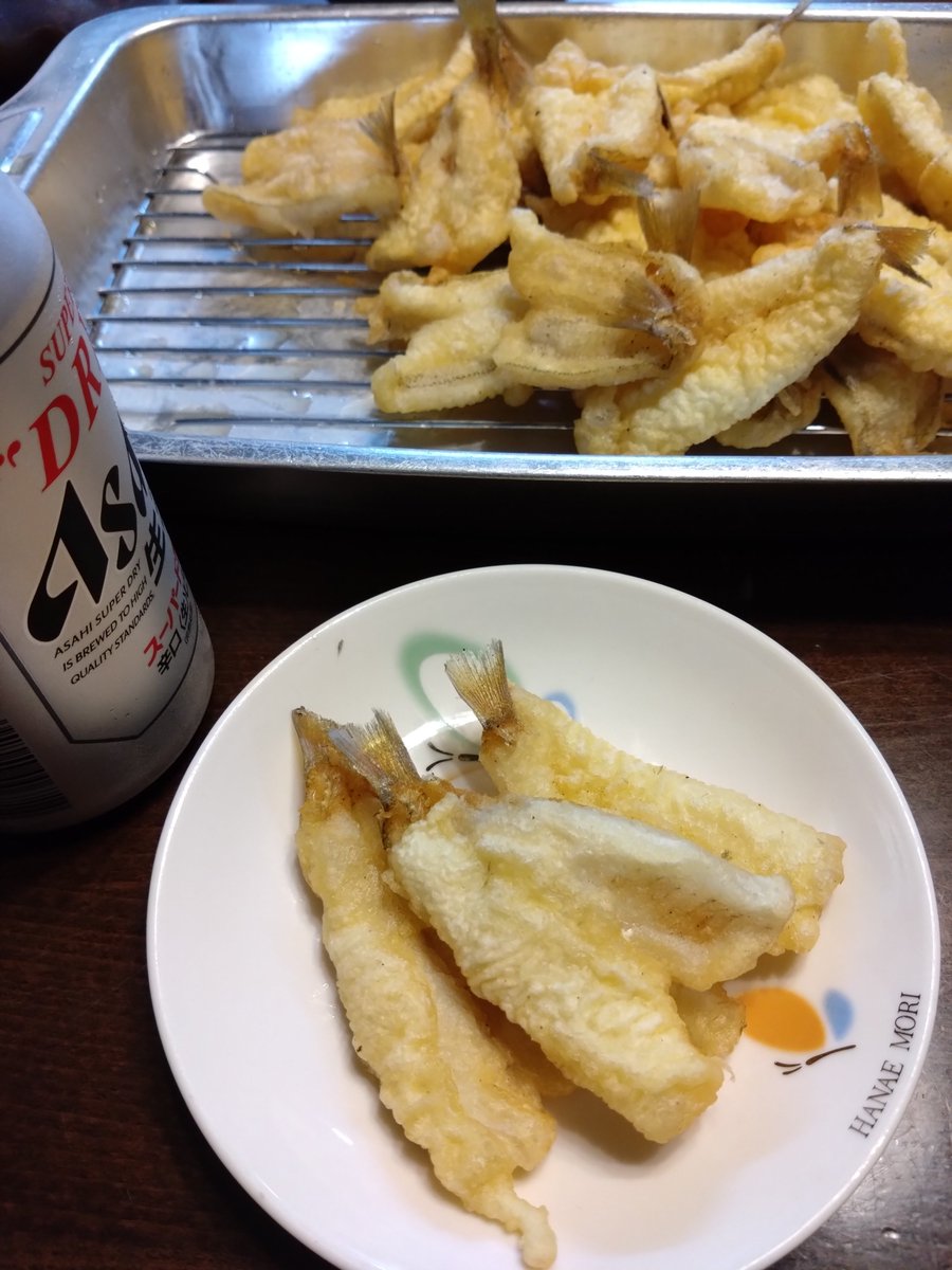 moheo640's tweet photo. 今日はキス🥳

長女は飲み会って事で天ぷら独り占め😇 https://t.co/MTehLmpBd9