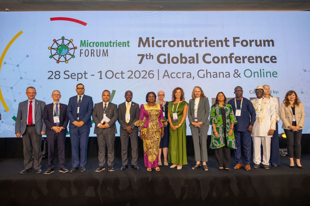 SUN_CSA_KENYA's tweet photo. We are at #MNF2026 in Accra. Day 1: turning nutrition commitments into action — exactly what we champion at home through maternal health advocacy and MMS to prevent micronutrient deficiencies. As Technical Chair of Kenya's MMS Working Group, proud to be here. Onward to Day 2! https://t.co/nb6qYgIyt0