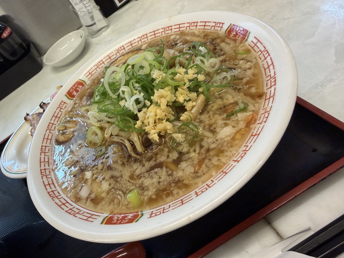 ko1122yama's tweet photo. 435  秋ラーメン
@餃子の王将 三重大前店 https://t.co/7iBsv7bAPn