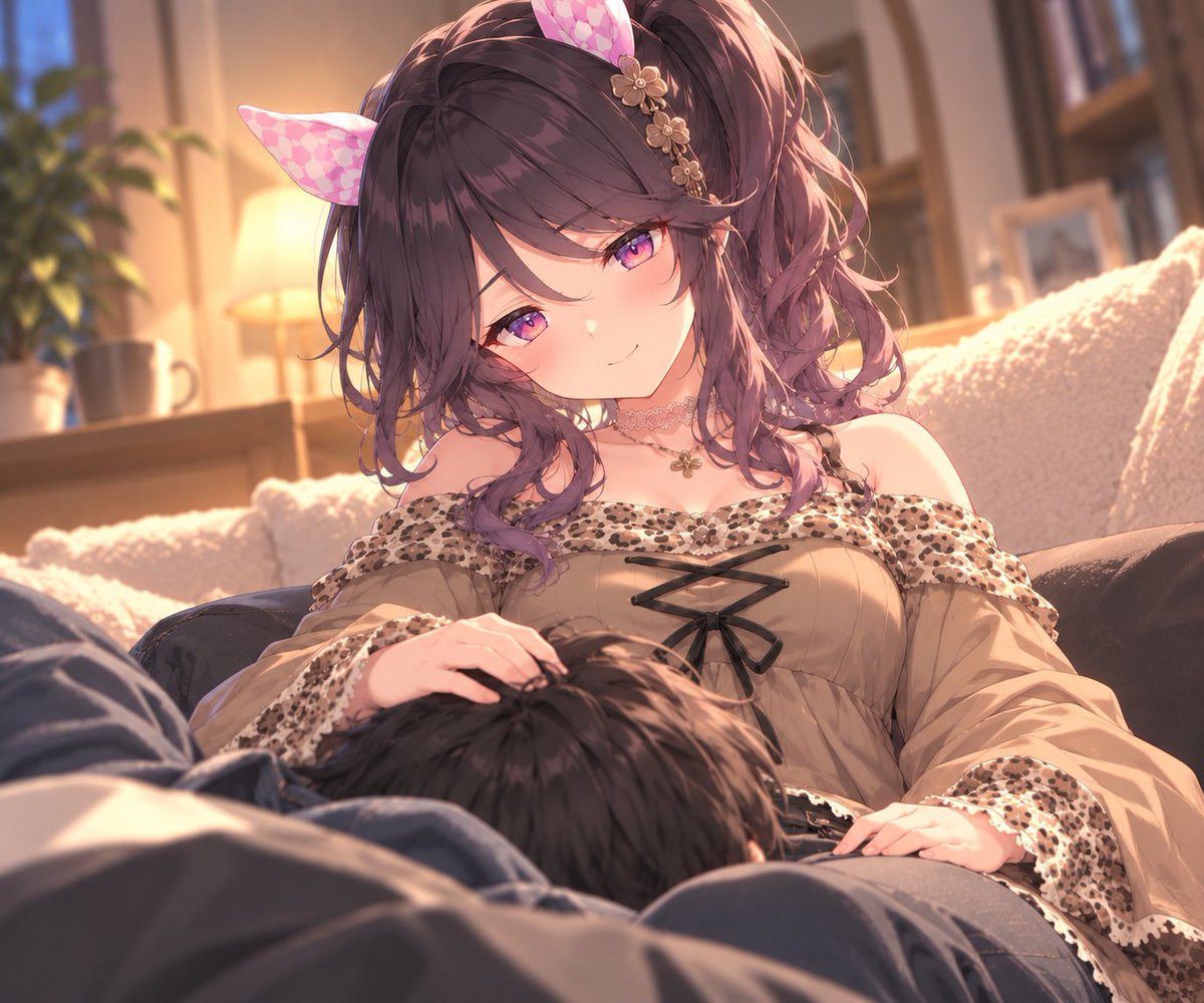 hamacom_palmer's tweet photo. 「...よしよし」
 #ウマ娘  #umamusume #ファレノプシス https://t.co/Mmf4ibGaCc