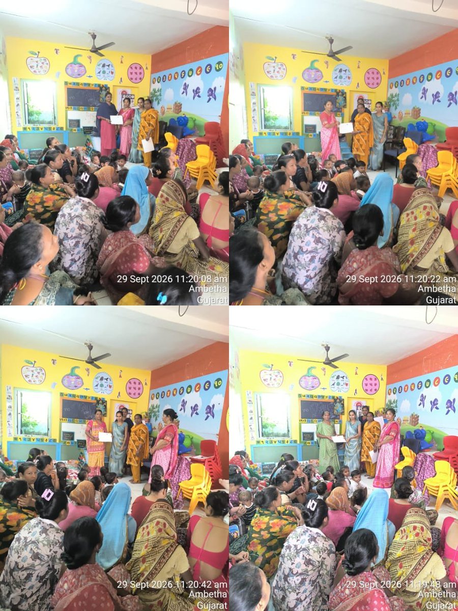 IcdsVagara's tweet photo. આંગણ ઉત્સવ કાર્યક્રમ 2026
ઘટક - વાગરા https://t.co/pKQDkH8FTP