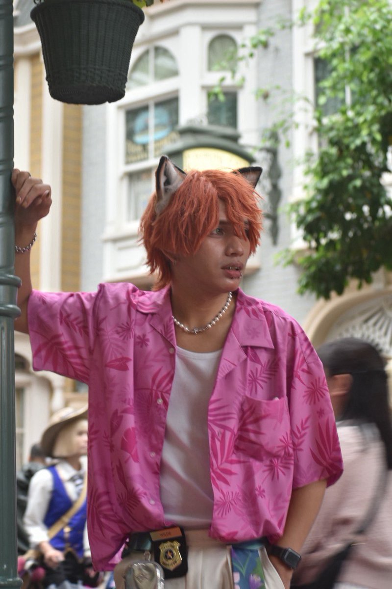 nick_mild_'s tweet photo. ニックの現代ファッションの着こなしが見たかった…🔥
こだわったルックがこちら…👀🦊

⚠︎擬人化

#ニック
#ズートピア2
#dハロ仮装 https://t.co/waDxyfmH69