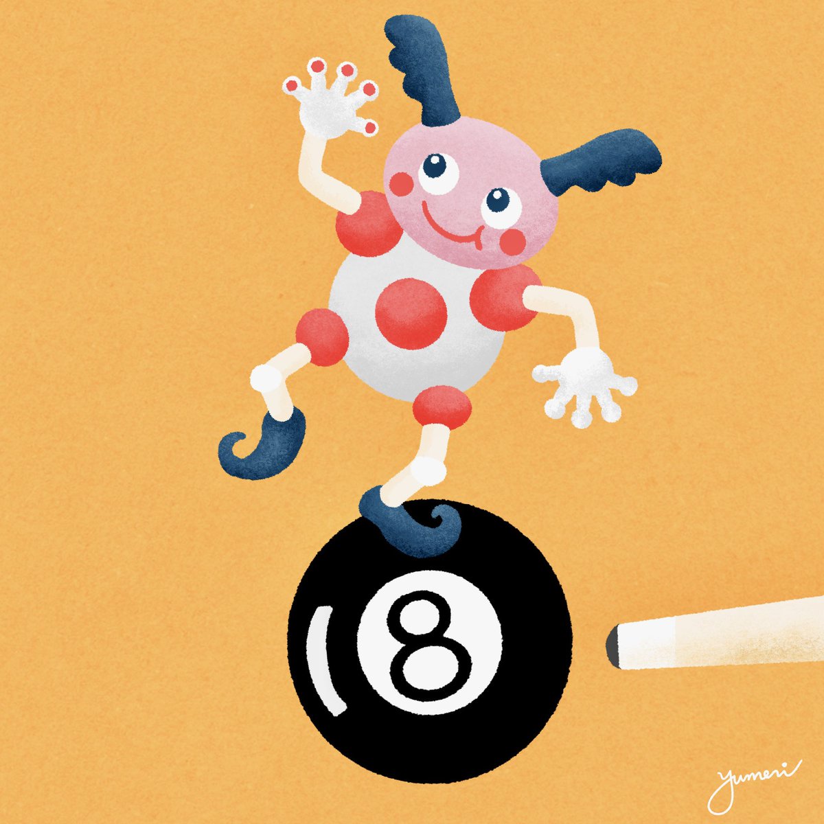 yumeri__yumeri's tweet photo. 108/151
バリヤードとビリヤード🎱 https://t.co/iHNAR8RkD1