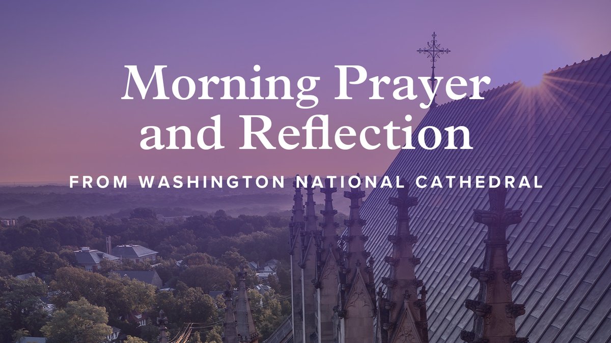 WNCathedral's tweet photo. Join The Very Rev. Randy Hollerith for this prayer and reflection of Genesis 28:10-17, as we celebrate the 119th anniversary of the laying of the Cathedral's foundation stone. #nationalcathedral #morningprayer

https://t.co/qetyE7I3yo https://t.co/5g9rhmN2gK