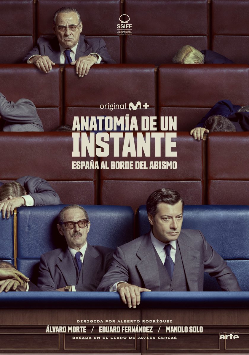 MovistarPlus's tweet photo. Hoy celebramos con gran orgullo que nuestra ficción traspasa fronteras y recibe dos nominaciones de los International Emmy® Awards. 

⭐ Mejor Miniserie para ‘Anatomía de un instante’ 
⭐ Mejor Actor para Javier Cámara por 'Yakarta'

Compartimos este éxito con todos los que formáis parte de estos dos grandes títulos.
