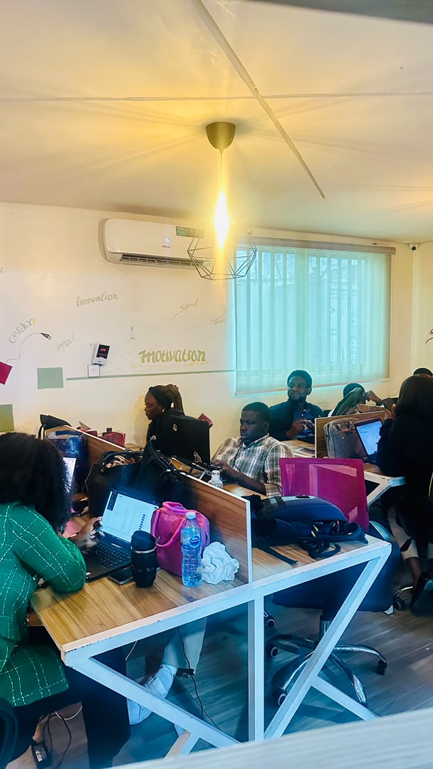 premierhubng's tweet photo. Work, connect, and get things done in a space designed for productivity. 💼✨ Book your coworking spot at Premier Hub Innovation Center today!

#PremierHub #CoworkingSpace #WorkProductively #LagosWorkspace #WorkAndConnect https://t.co/xkNXqcvR9l