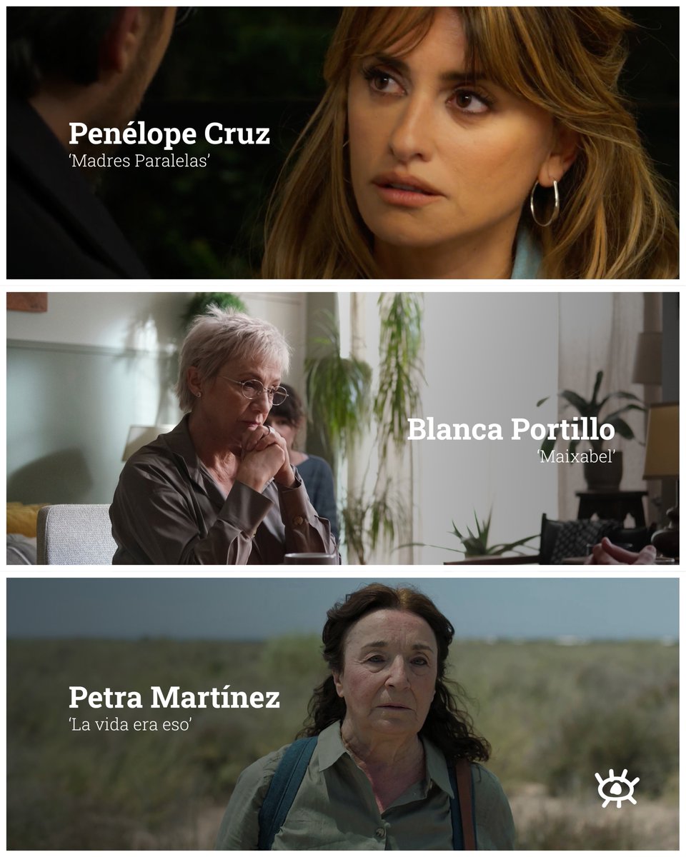 PremiosForque's tweet photo. 👁️Tres nominadas. Un solo Forqué. ¿Recuerdas quién se llevó el galardón?

Tres actrices, tres personajes y tres interpretaciones nominadas a 🏆 Mejor Interpretación Femenina en una misma edición de los #PremiosForqué. 

💬 Ponte a prueba, te leemos. https://t.co/hdCP7GOHv2