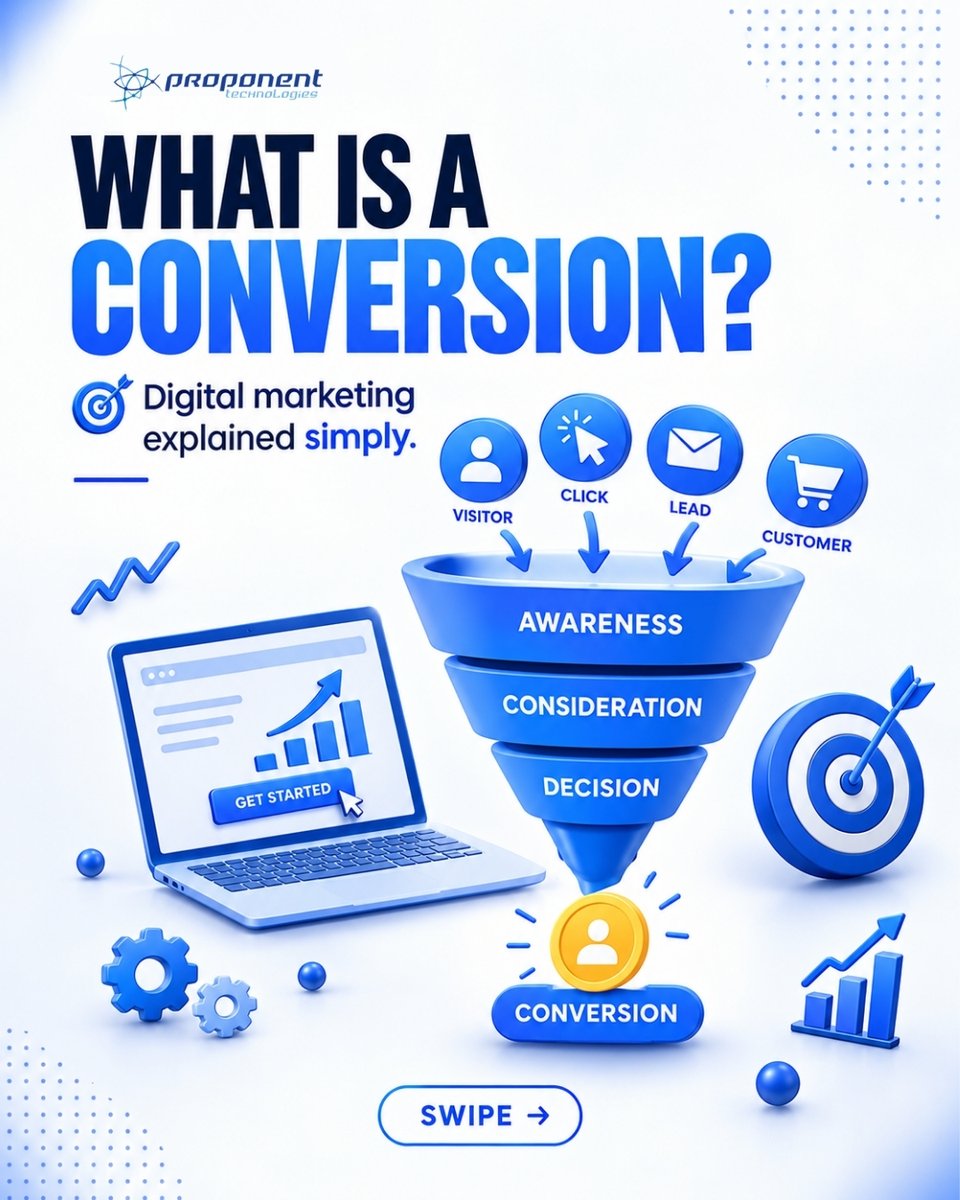Proponent_tech's tweet photo. 🎯 Traffic gets attention. Conversions grow the business.
Visits → clicks → actions.
🛒 Buy | 📝 Sign up | 📞 Book | 💬 Message
Are you tracking your conversion rate?
#DigitalMarketing #ConversionRate #MarketingTips https://t.co/pNcLiWOOaX