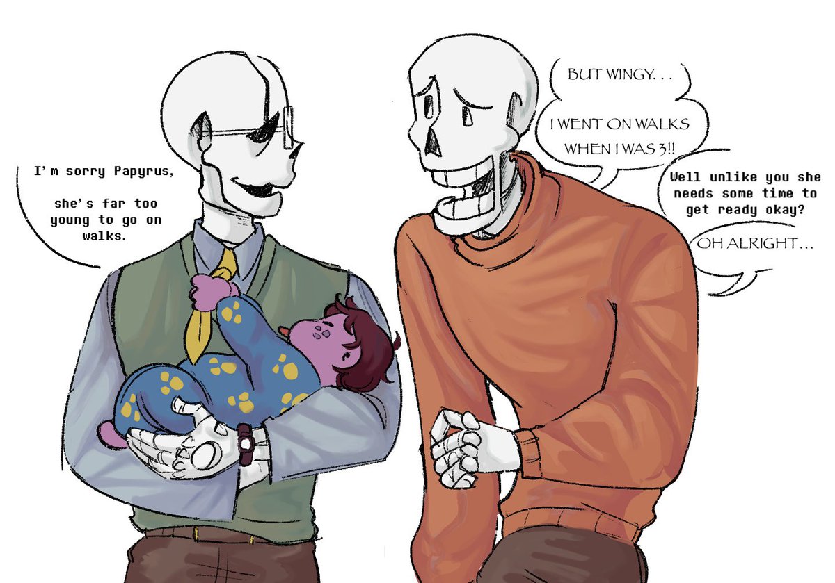 merladebread's tweet photo. Susie and her favorite uncle papyrus
#deltaruneㅤㅤ https://t.co/OeyAJcYvYc