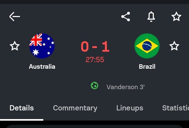 Pius_yakson's tweet photo. I don't see Brazil winning this game against Australia 🤫😜

What's ur final score prediction 😎 https://t.co/UZB3dcfgLK
