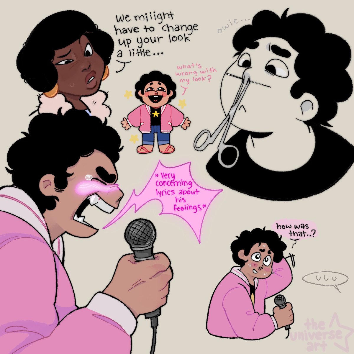 TheUniverseArtX's tweet photo. I love my soon to be emo child 
#stevenuniverse #connverse https://t.co/3AoSS3jRw1