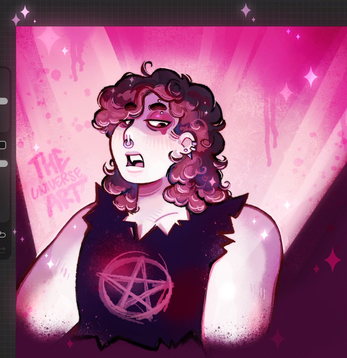 TheUniverseArtX's tweet photo. I love my soon to be emo child 
#stevenuniverse #connverse https://t.co/3AoSS3jRw1