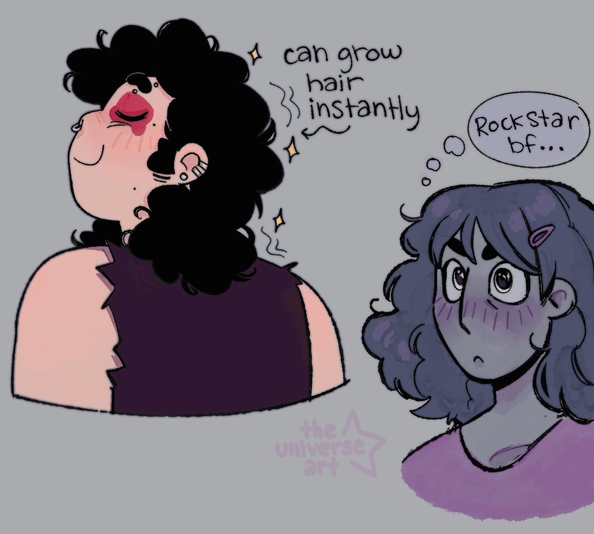 TheUniverseArtX's tweet photo. I love my soon to be emo child 
#stevenuniverse #connverse https://t.co/3AoSS3jRw1