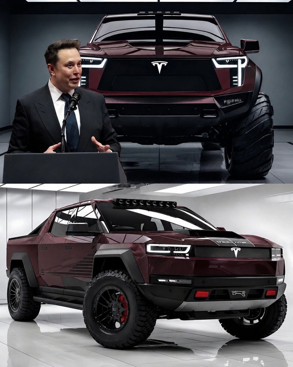 elitearenaa's tweet photo. Tesla's new heavy-duty concept: Yay or Nay? 🤔
🔴 A) 10/10 – Build it now!
🔴 B) 5/10 – Too aggressive.
🔴 C) 0/10 – Not for me. https://t.co/hrkZeDKU1z