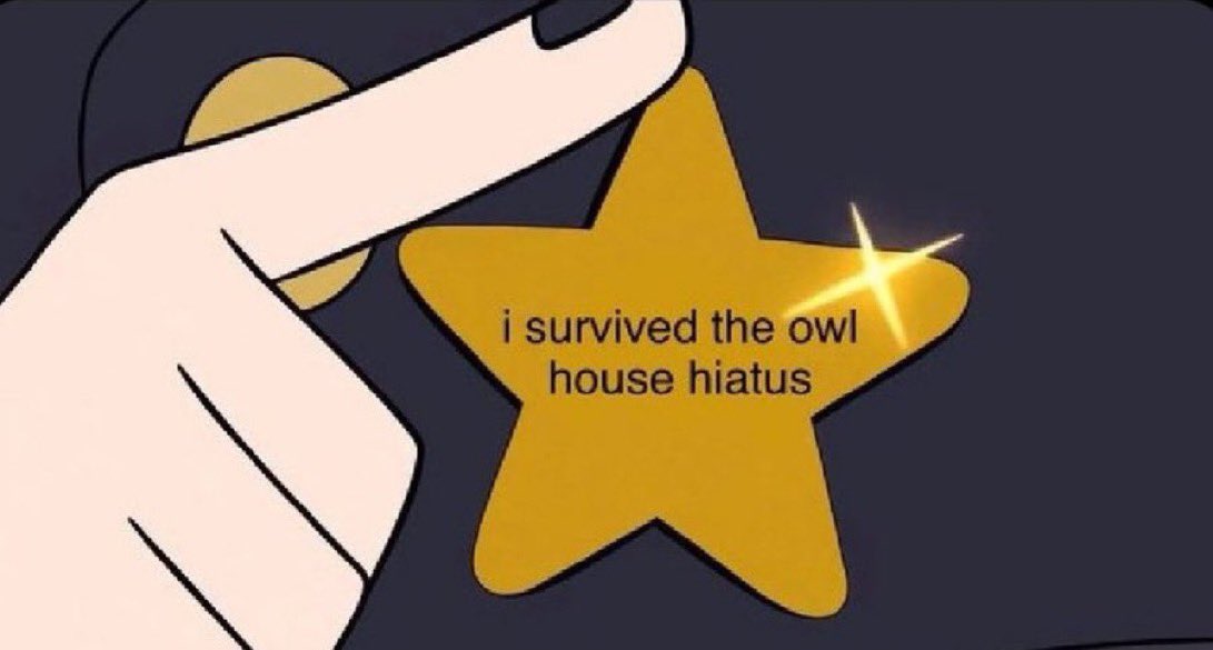 tohfollowtrick's tweet photo. THE OWL HOUSE IS BACK https://t.co/wxuRSrbqP3