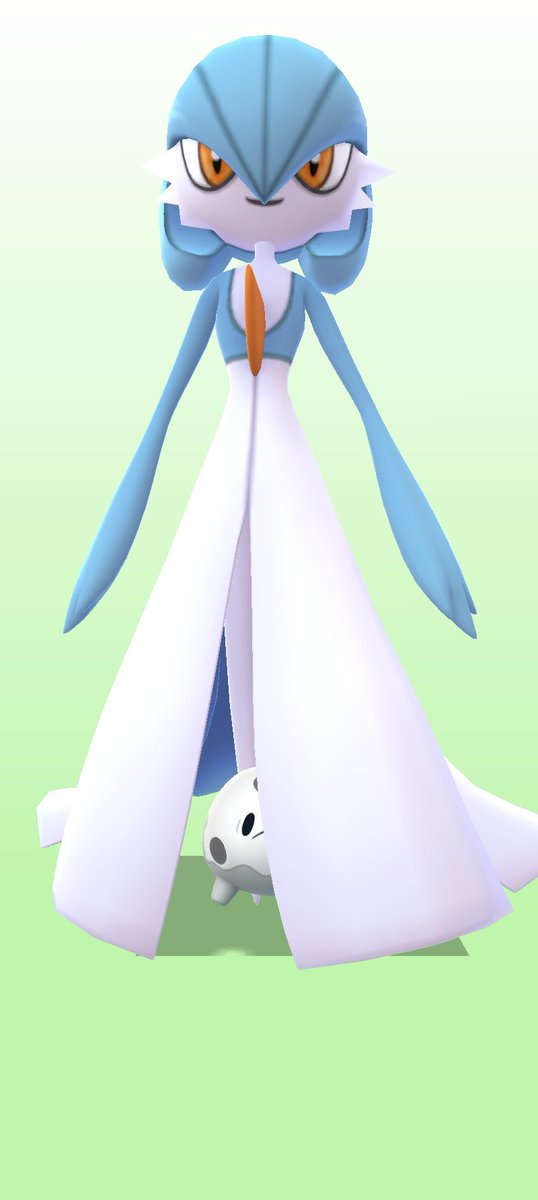 SRN_nao's tweet photo. ポケモンGOアップデートしてから、相棒のサニーゴが色違いのサーナイトが上に乗っかるようになったんだけど…何このバグ!!!
※色違いサーナイトは所持してません。
#ポケモンGO https://t.co/MCXZfEk2GV