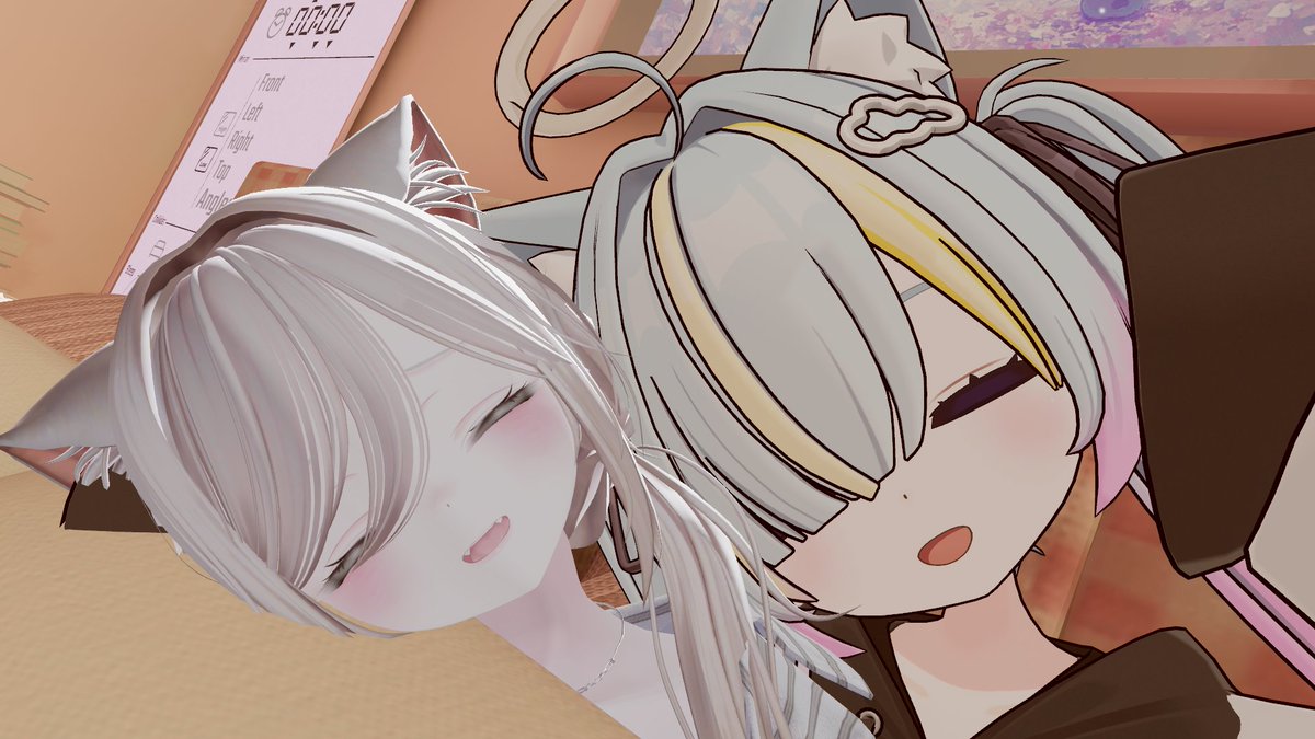 syarurun_vrc's tweet photo. マブが可愛いお顔で寝てたからコソッとツーショ撮っといた！
可愛すぎてびっぐらぶです(*  ˊ꒳ˋ*) https://t.co/by8Bz3Tyj3