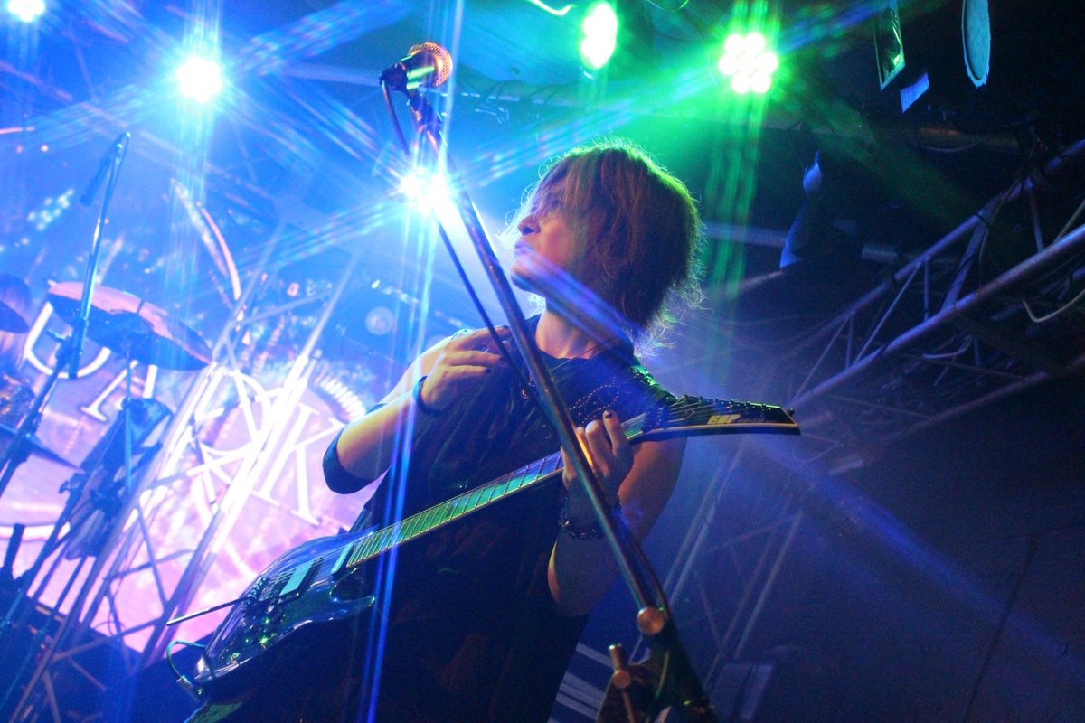 HRYK_Thrasher's tweet photo. 2026/09/26 吉祥寺クレッシェンド
LUNA PARK 5th anniv. GIG
PARK OF CHAOS

使用機材紹介① ESP HORIZON-I
久し振りにステージに登場させました！
LOVELESSを理想の音で届けるためにフロントをサスティニアックに改造しています🖖

📷by @SARAphotograph3 

#LUNAPARK
#LUNASEAコピバン https://t.co/s6I23fOZVo