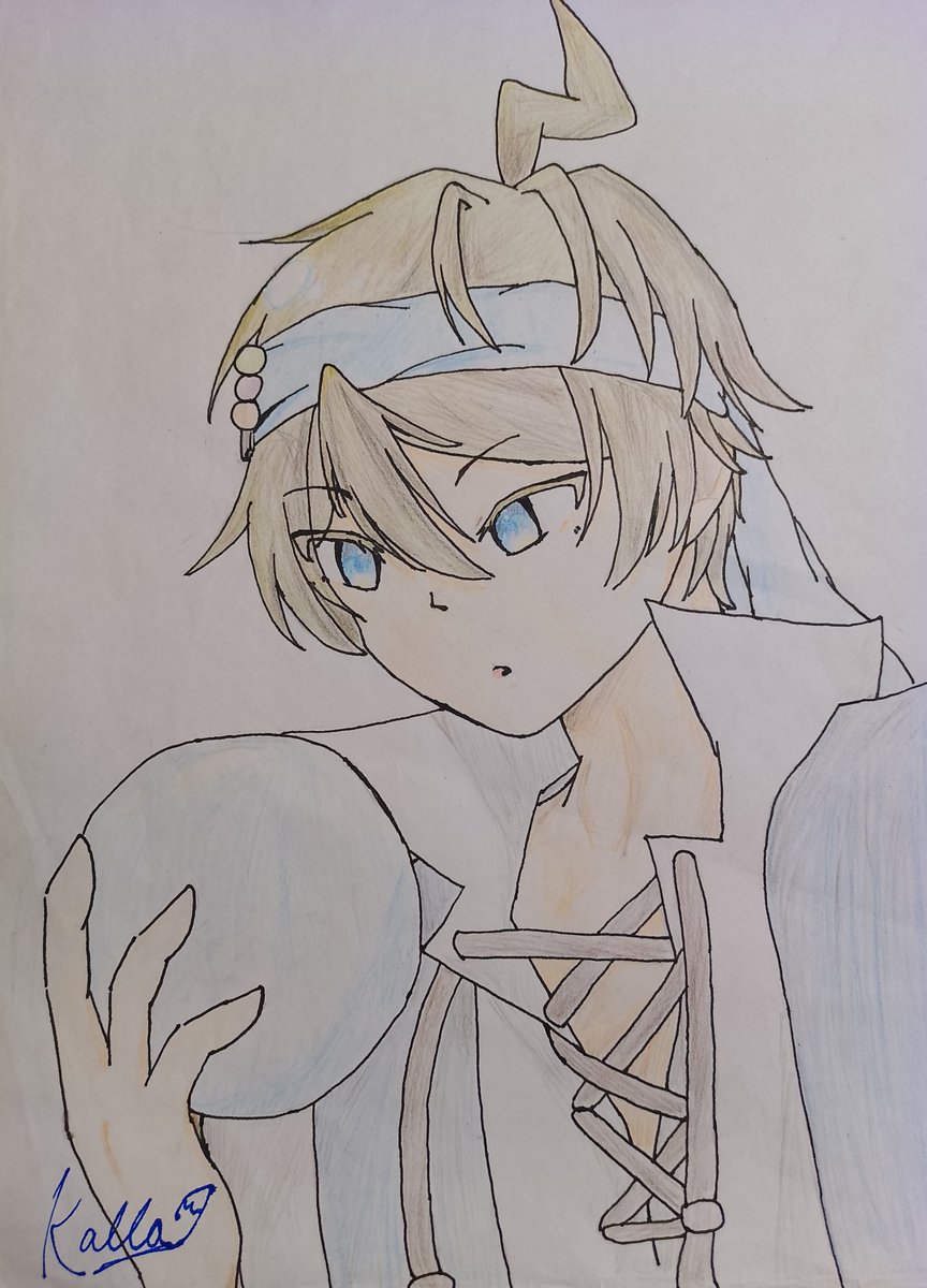 kalla_0530's tweet photo. 最近の絵ですが、ラフと加工前の絵をあげておきます

#このタグを見た人はラフ画と完成絵を見せる https://t.co/H2bdfWwc53