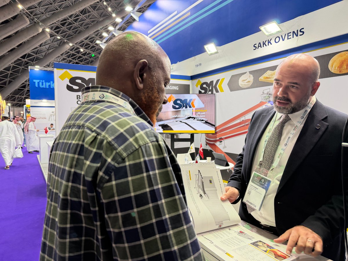 SakkOvens's tweet photo. من فعاليات اليوم الثاني لمعرض Saudifood Manufacturing 2026
في المملكة العربية السعودية - مدينة جدة #KSA #Jeddah
من 27/09/2026 إلى 29/09/2026
إسم القاعة Jeddah Superdome
رقم الستاند /19-F9/
نتطلع قُدُماً للقائكم على خير إن شاء الله https://t.co/GiSjq5KC14