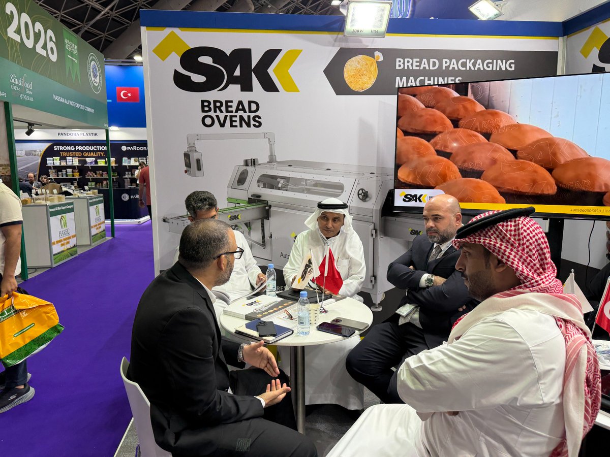 SakkOvens's tweet photo. من فعاليات اليوم الثاني لمعرض Saudifood Manufacturing 2026
في المملكة العربية السعودية - مدينة جدة #KSA #Jeddah
من 27/09/2026 إلى 29/09/2026
إسم القاعة Jeddah Superdome
رقم الستاند /19-F9/
نتطلع قُدُماً للقائكم على خير إن شاء الله https://t.co/amCDitc3Pe