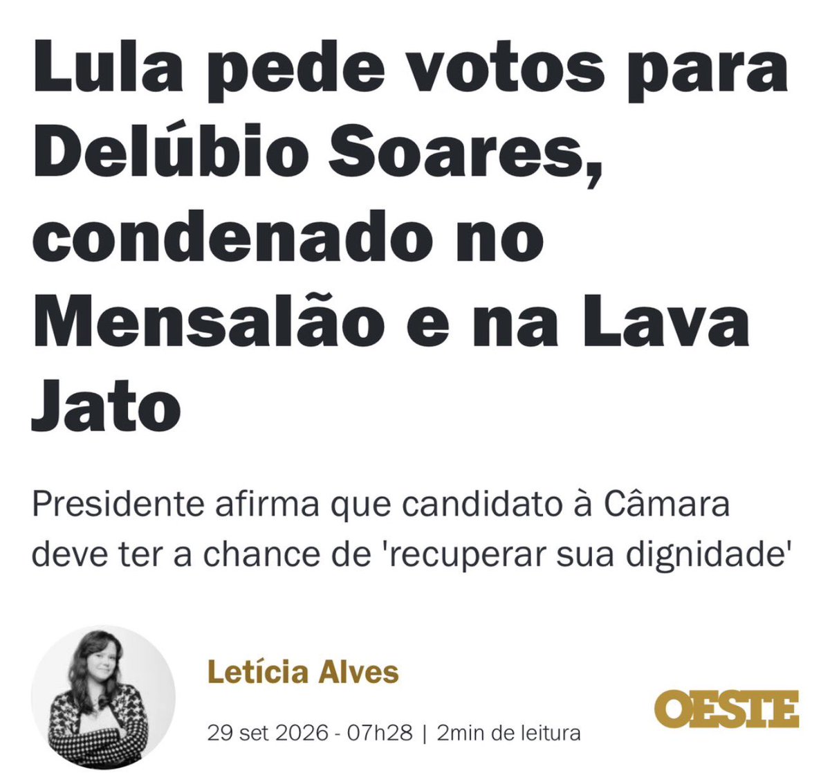 viniciuscfp82's tweet photo. Lembram do famoso Delúbio Soares? Então, Lula está pedindo votos para ele. 🤣🤣🤣 https://t.co/fmC79TsvTD
