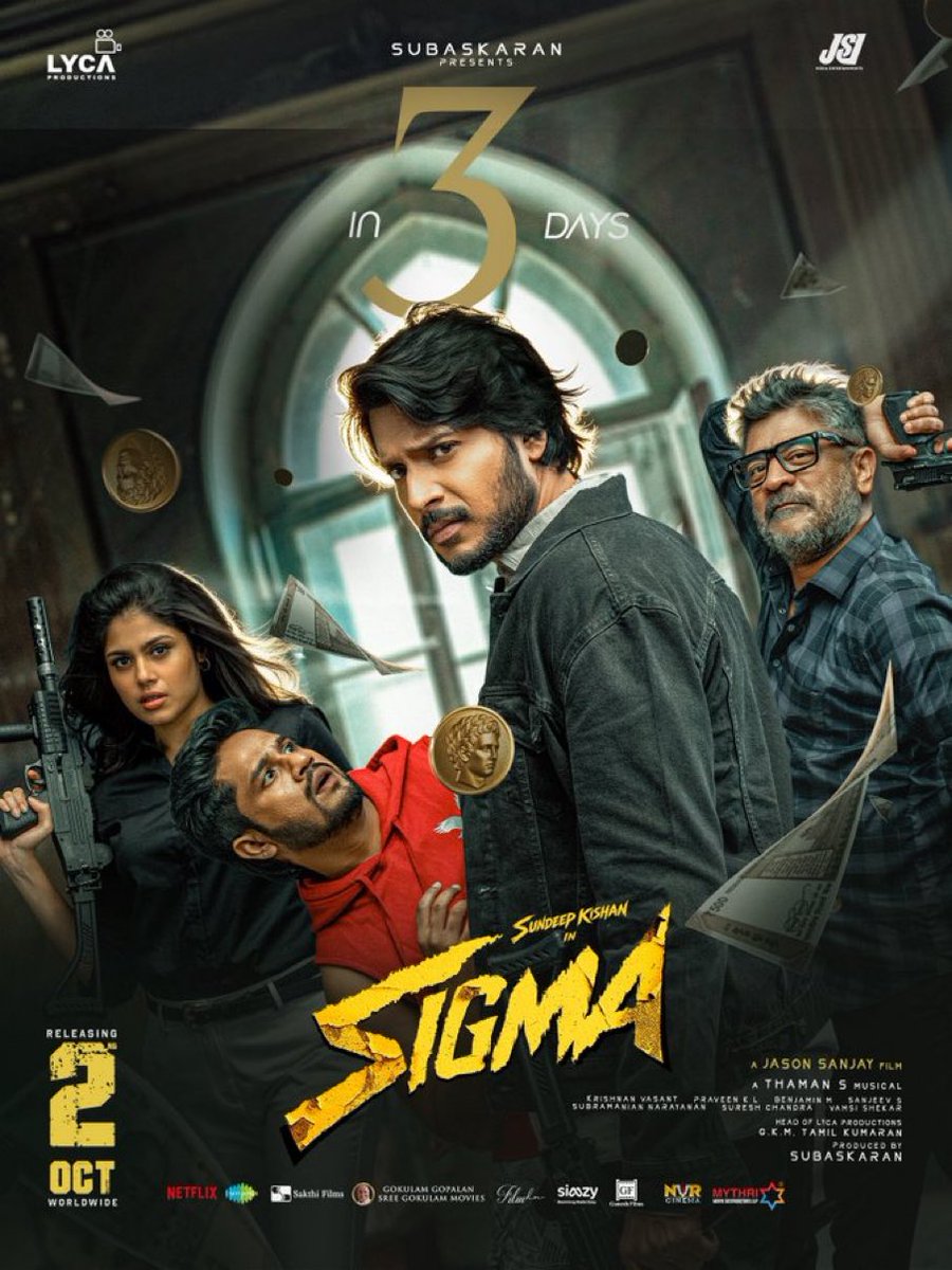 VenkatRamanan_'s tweet photo. #Sigma - Releasing this Friday 💥
FDFS 9AM 👍

Bookings will open this evening !! https://t.co/8QSyyxl1SV