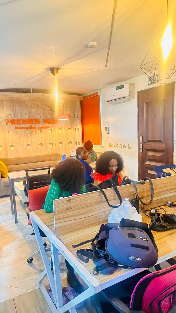 premierhubng's tweet photo. Work, connect, and get things done in a space designed for productivity. 💼✨ Book your coworking spot at Premier Hub Innovation Center today!

#PremierHub #CoworkingSpace #WorkProductively #LagosWorkspace #WorkAndConnect https://t.co/xkNXqcvR9l