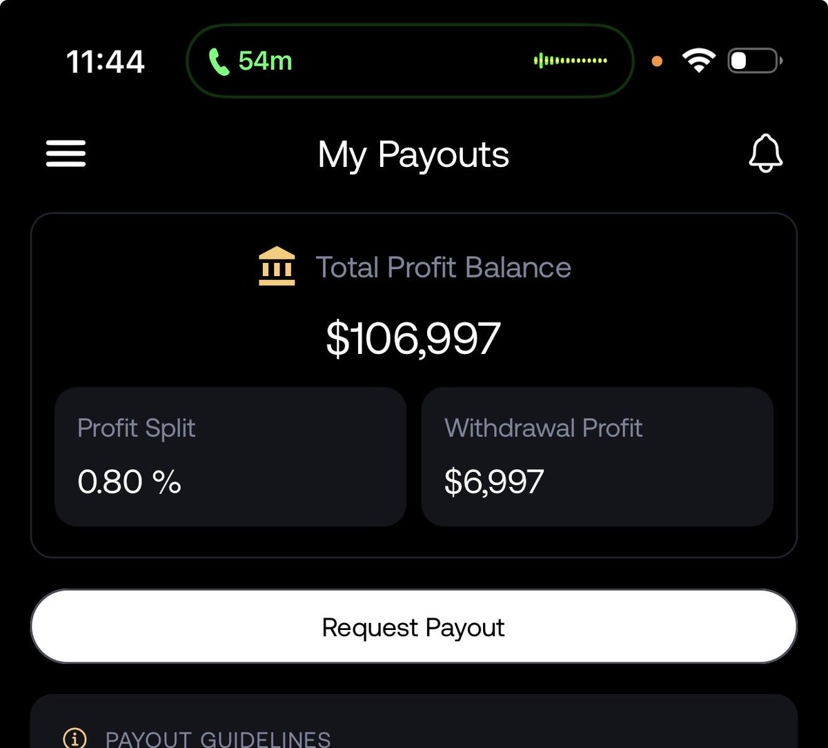 bnf_trades's tweet photo. Soon gonna request payout on @GoatFunded..

Accidentally ended up making more profit than I planned hence cos of consistency I need a profit of $13k to request

Was up to about $11k last week but made some losses 🥲

I just hope when it’s time to request payout I won’t hear stories lol