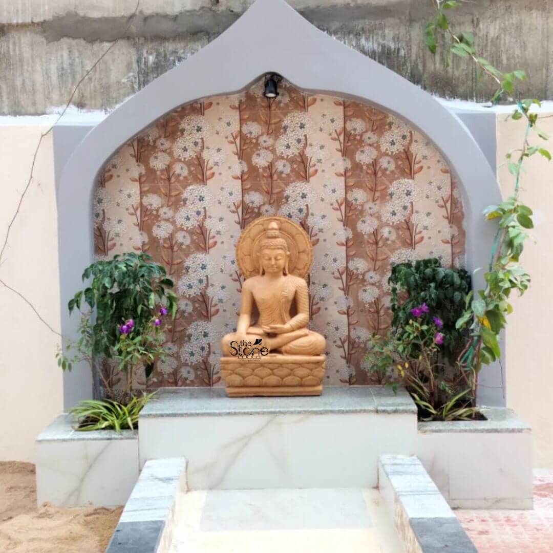 TheStonesStudio's tweet photo. #clientlove❤️
This beautiful 2.5 Ft Sandstone Buddha Statue has found its place in Hyderabad, set within a serene arched niche surrounded by greenery and a soft floral backdrop.
Explore more:
https://t.co/B8HANrkvhx
For enquiries :
+91-7008222943
#TheStoneStudio https://t.co/wEqTrQKAzl