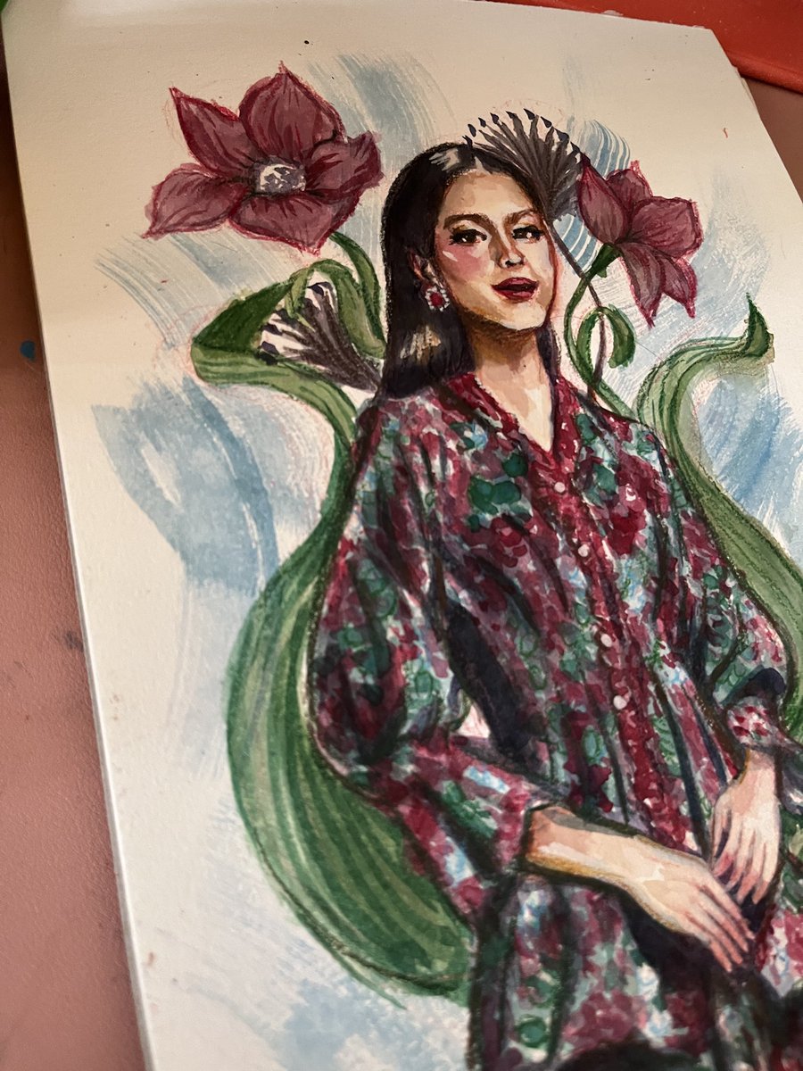 AzyanDraws's tweet photo. trying to relearn watercolour 😭 need loadsss of practiceee https://t.co/L6vBpCKXQM