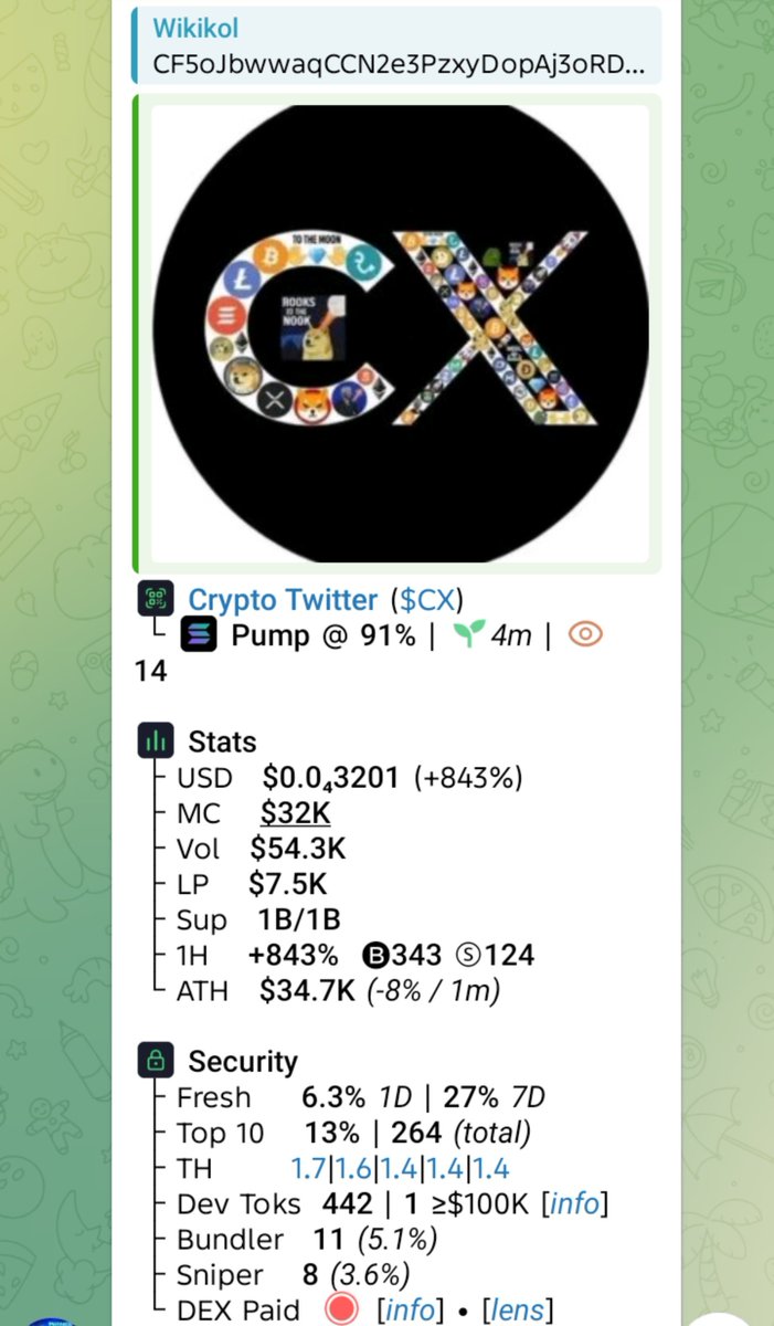 WikiKol1's tweet photo. Watch your entry on $CX
CA
CF5oJbwwaqCCN2e3PzxyDopAj3oRDPb32RhbqjX5pump
#SMNO #CRYPTOAI #CRYPTOCLARITYACT #MEMECOIN https://t.co/YeeCdhJJFZ