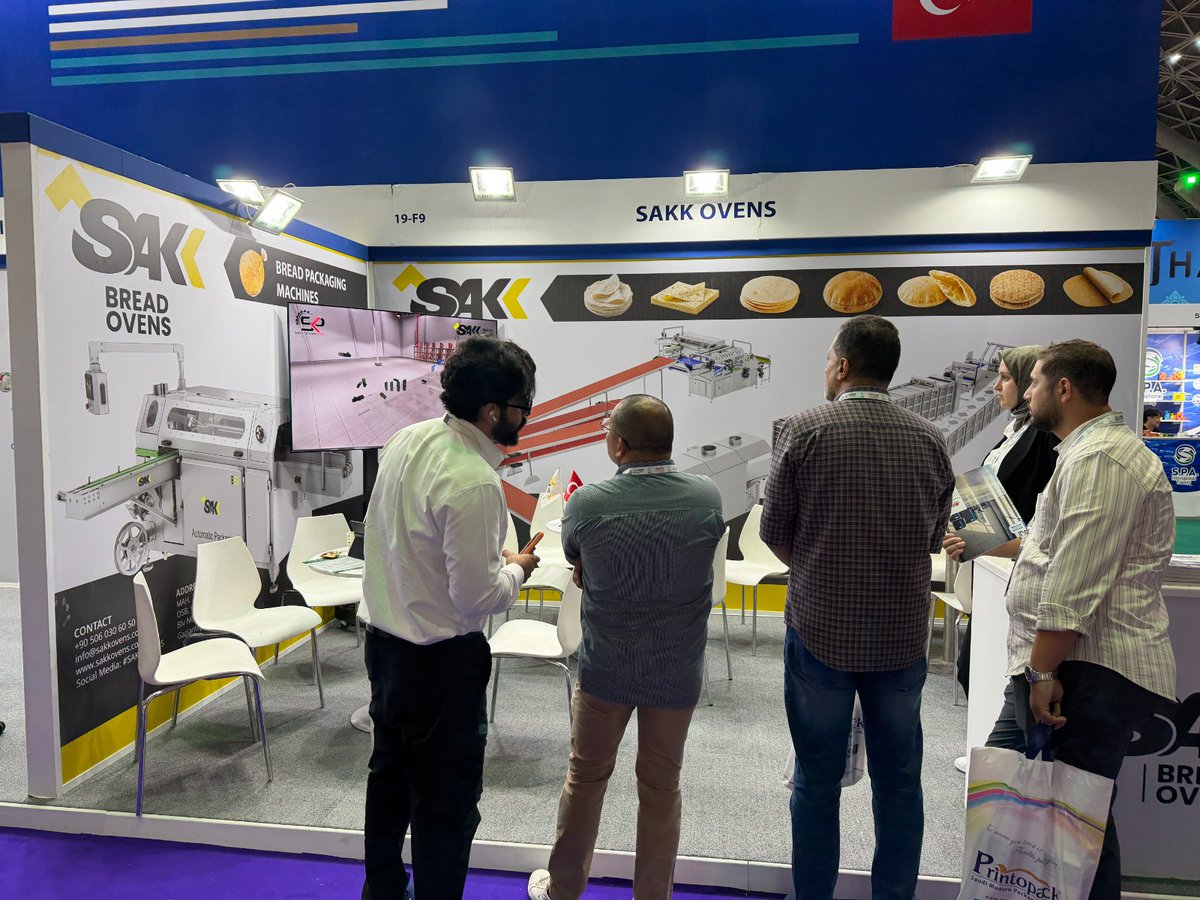 SakkOvens's tweet photo. من فعاليات اليوم الثاني لمعرض Saudifood Manufacturing 2026
في المملكة العربية السعودية - مدينة جدة #KSA #Jeddah
من 27/09/2026 إلى 29/09/2026
إسم القاعة Jeddah Superdome
رقم الستاند /19-F9/
نتطلع قُدُماً للقائكم على خير إن شاء الله https://t.co/D1OCu49J3U
