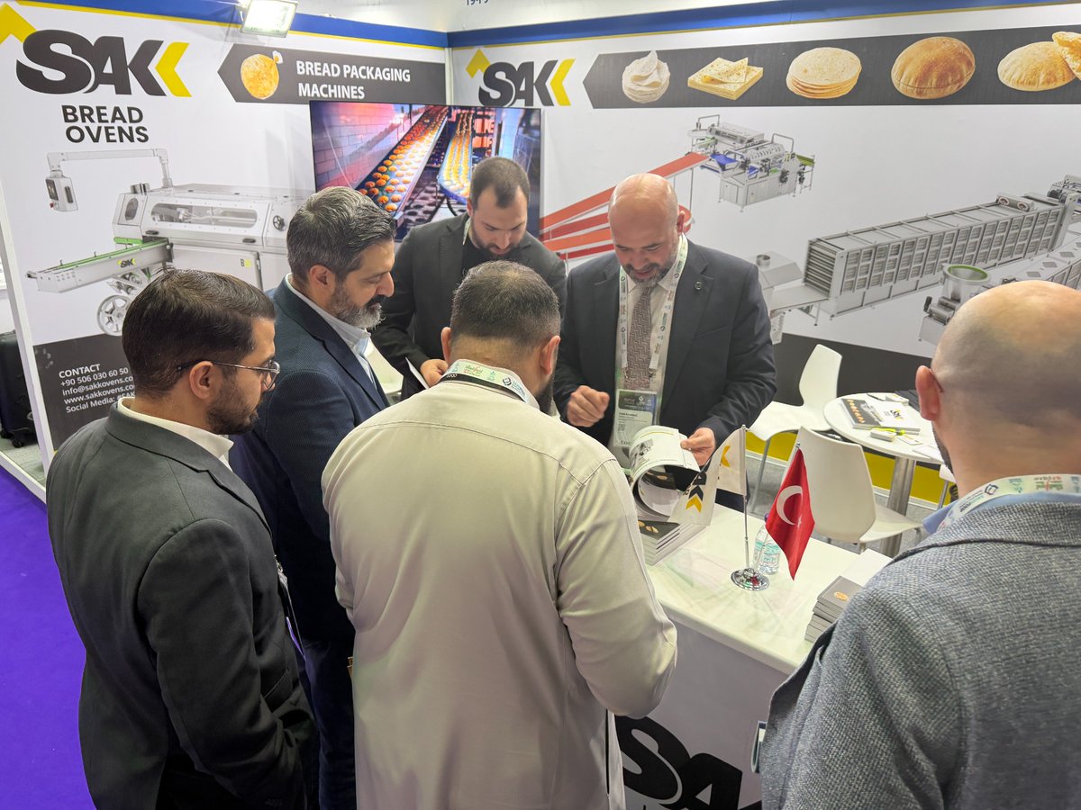 SakkOvens's tweet photo. من فعاليات اليوم الثاني لمعرض Saudifood Manufacturing 2026
في المملكة العربية السعودية - مدينة جدة #KSA #Jeddah
من 27/09/2026 إلى 29/09/2026
إسم القاعة Jeddah Superdome
رقم الستاند /19-F9/
نتطلع قُدُماً للقائكم على خير إن شاء الله https://t.co/lT9GT8P0BP