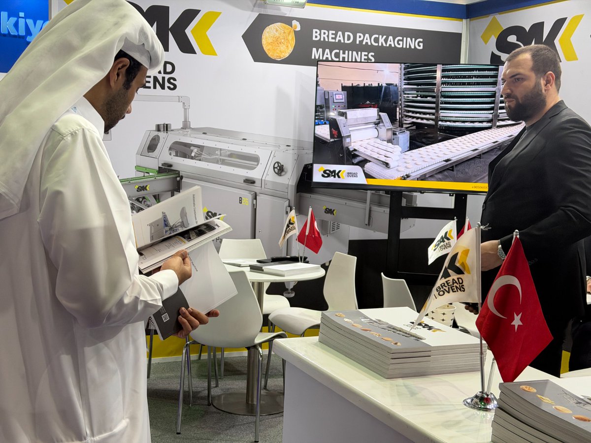 SakkOvens's tweet photo. من فعاليات اليوم الثاني لمعرض Saudifood Manufacturing 2026
في المملكة العربية السعودية - مدينة جدة #KSA #Jeddah
من 27/09/2026 إلى 29/09/2026
إسم القاعة Jeddah Superdome
رقم الستاند /19-F9/
نتطلع قُدُماً للقائكم على خير إن شاء الله https://t.co/lT9GT8P0BP