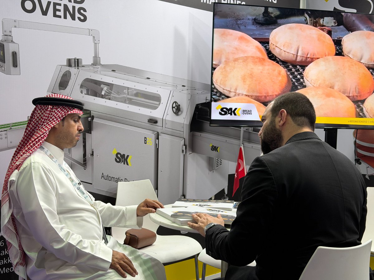 SakkOvens's tweet photo. من فعاليات اليوم الثاني لمعرض Saudifood Manufacturing 2026
في المملكة العربية السعودية - مدينة جدة #KSA #Jeddah
من 27/09/2026 إلى 29/09/2026
إسم القاعة Jeddah Superdome
رقم الستاند /19-F9/
نتطلع قُدُماً للقائكم على خير إن شاء الله https://t.co/UhMqI1iZGw