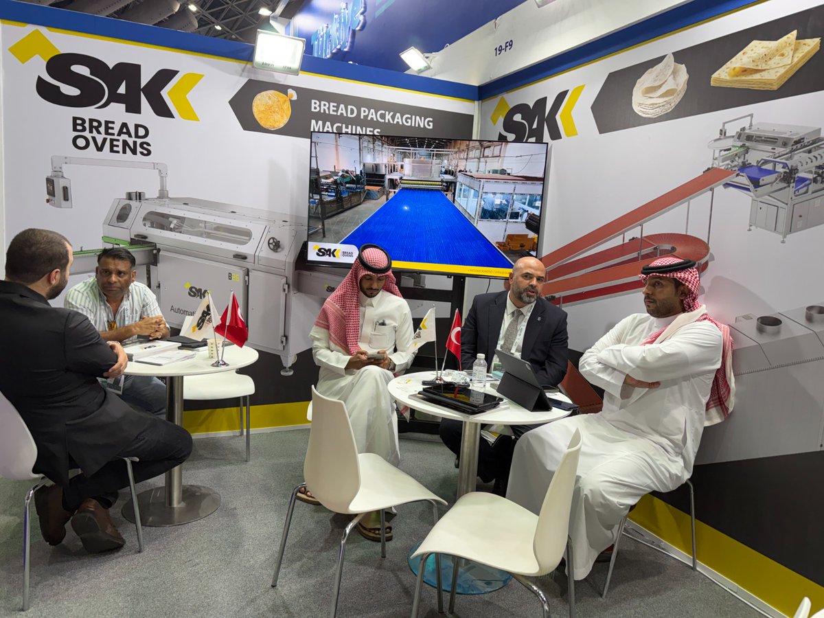 SakkOvens's tweet photo. من فعاليات اليوم الثاني لمعرض Saudifood Manufacturing 2026
في المملكة العربية السعودية - مدينة جدة #KSA #Jeddah
من 27/09/2026 إلى 29/09/2026
إسم القاعة Jeddah Superdome
رقم الستاند /19-F9/
نتطلع قُدُماً للقائكم على خير إن شاء الله https://t.co/UhMqI1iZGw