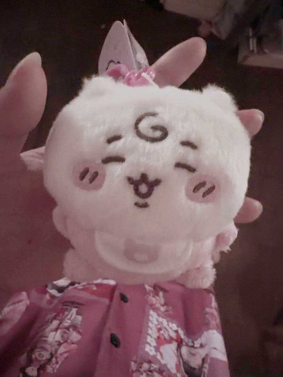 lYX1nagqhQ98879's tweet photo. 友達と見に行ったらかわいくてメルカリで買いましたよ(ᐡ-  ̫ - ꜀ ᐡ) https://t.co/yABQzsdwx7