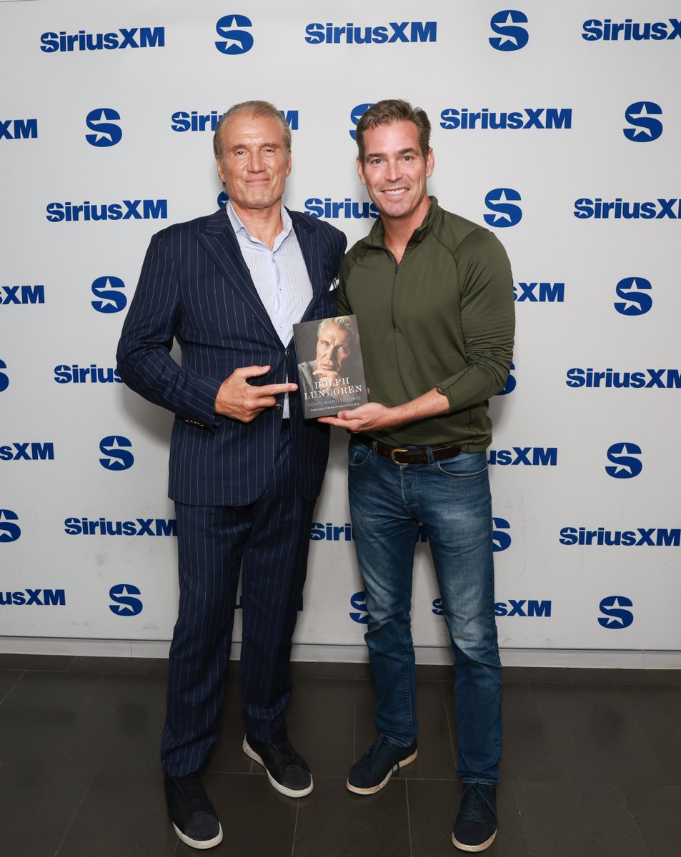 DougBrunt's tweet photo. From physical abuse in Sweden to @TheSlyStallone @gracejones @Schwarzenegger  - the incredible @Dolph_Lundgren has a lot to say. Don't miss this one. YouTube and all podcast. Links in bio. https://t.co/39bOb43MQO