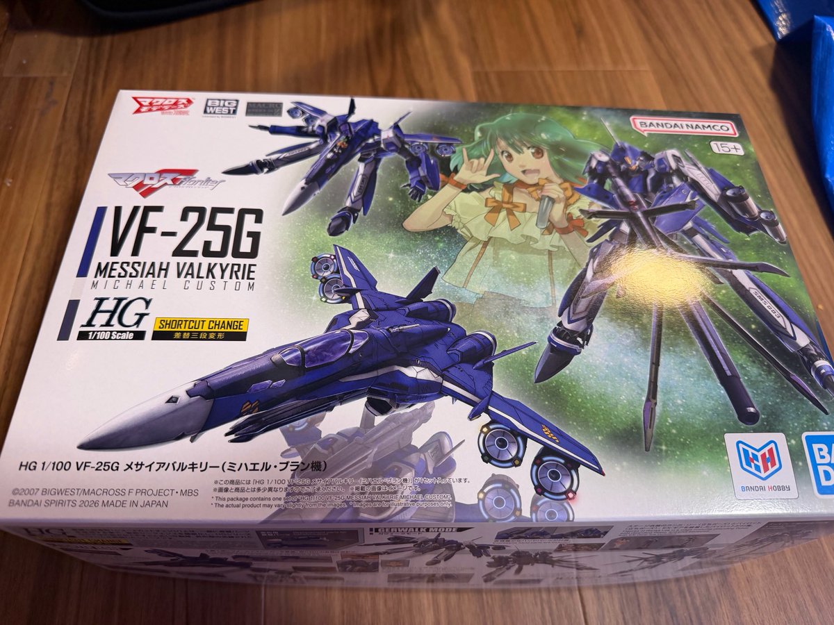 takai_trpg's tweet photo. 1/100
メサイアバルキリー
と
キラっ🌟ってしてるランカさん

ファーストライブ仕様でサウンドポッドも付いてていい感じです https://t.co/KNaRYYxBLj