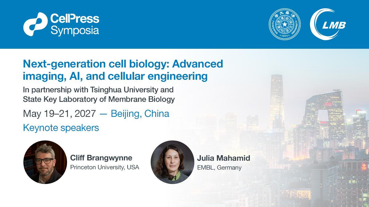 CellReports's tweet photo. Join Sinem Saka, @EMBL at #CPSNextGenCellBio27 to discover cutting-edge research driving the future of cell biology.
Abstract submissions close Jan 8, 2027.
https://t.co/2vhv2yHySt https://t.co/tTq7hNnVRV