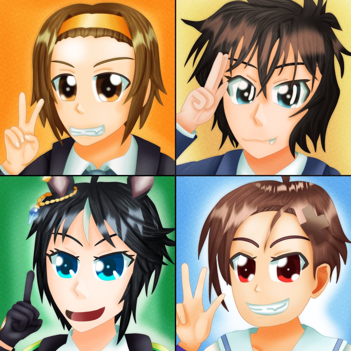 kitanohagebou's tweet photo. ・令和のダラさんの日向ちゃん
・テニプリの越前リョーマ、青エクの奥村燐、KOFのクリス、ボカロのKAITO
・コナンの世良ちゃん、まなびストレートのむっちー、けいおんのりっちゃん、ウマ娘のフジキセキ
・シルバービキニウィークなボーイッシュなうちのこの水上順ちゃん
#今月描いた絵を晒そう https://t.co/E7U9ElkVpf