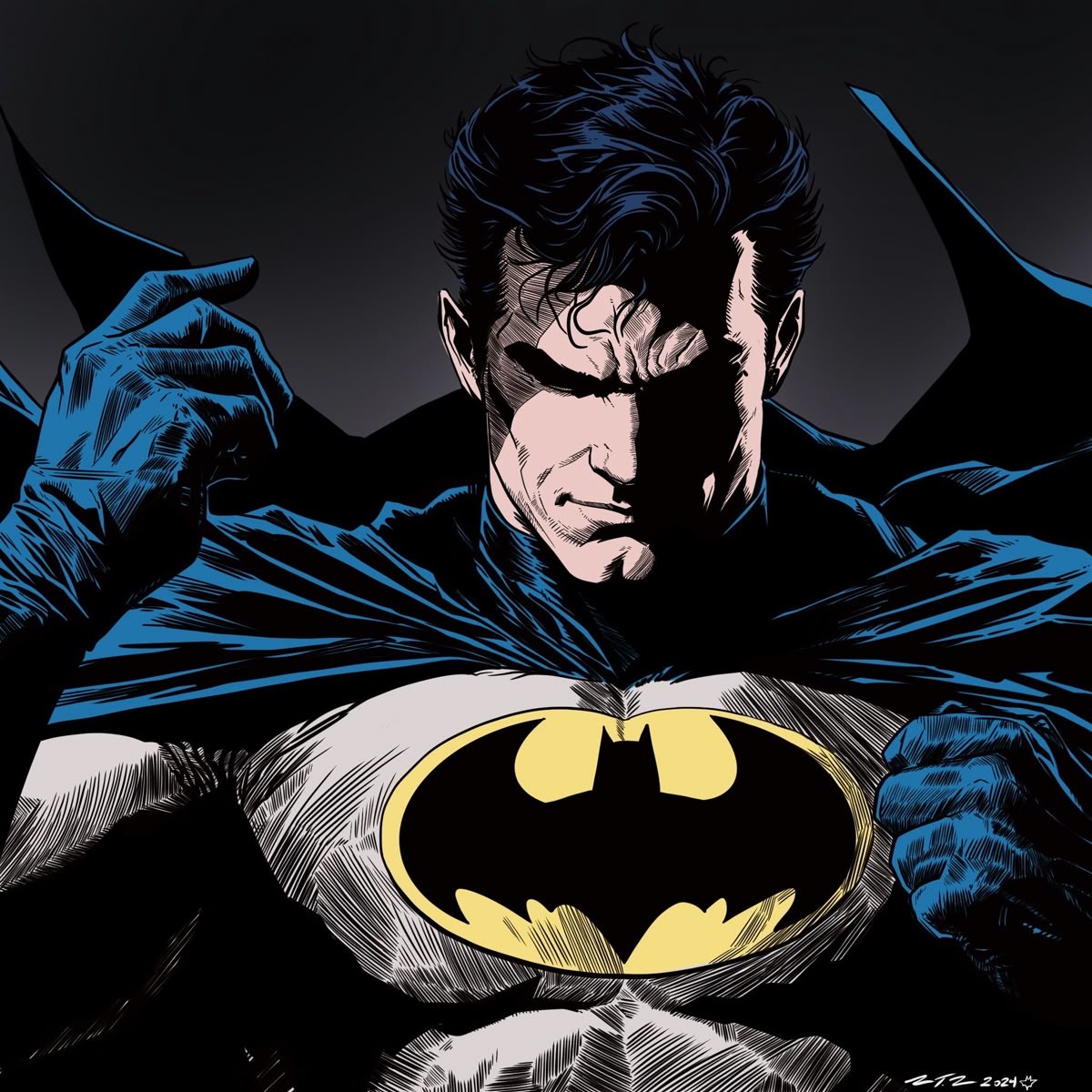 wavebatt's tweet photo. The Batman https://t.co/lmqXepKHeq