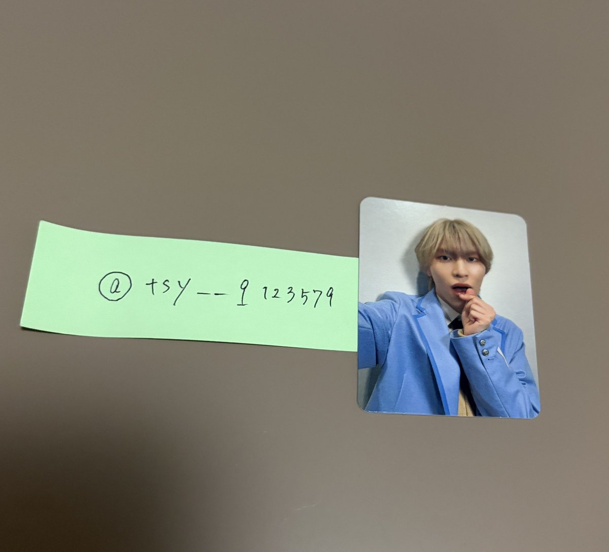 tsy__q123579's tweet photo. EBiDAN Yes!東京 Y東 封入特典トレカ 交換

【譲】ICEx盤 小トレカ 千田
        
【求】 Lienel盤 小トレカ 近藤 

郵送希望

お心あたりのある方はご遠慮なくお声がけください♩ https://t.co/XezoqhEdmn