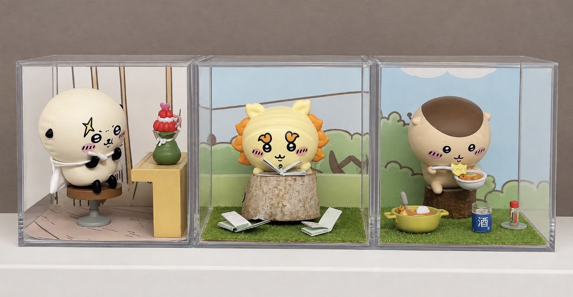 En9W8LCHtf4735's tweet photo. #ちいかわ
出来ましたー。
韓国のジオラマフィギュアを使用して。
ただケースに背景を印刷して貼っただけですが🤣
カニちゃん、シーサーちゃんはこの商品ないので家にあるフィギュアを使って自分風に作ってみました。
何となく雰囲気出たかな💦 https://t.co/bbdSpCsG2X