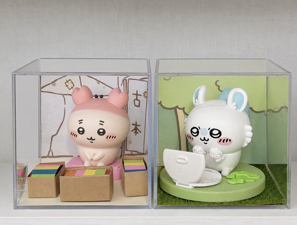En9W8LCHtf4735's tweet photo. #ちいかわ
出来ましたー。
韓国のジオラマフィギュアを使用して。
ただケースに背景を印刷して貼っただけですが🤣
カニちゃん、シーサーちゃんはこの商品ないので家にあるフィギュアを使って自分風に作ってみました。
何となく雰囲気出たかな💦 https://t.co/bbdSpCsG2X