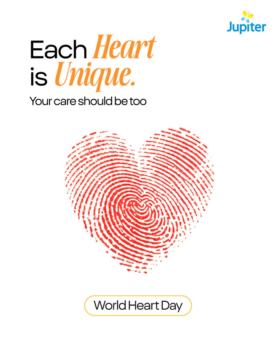 JupiterLifeline's tweet photo. Every heart is different. And so is the person behind it.

That’s why heart care begins with understanding the individual, their story, their needs, and what’s right for them.

This World Heart Day, here’s to care that sees the heart and the person behind it. https://t.co/m6viaW0cP7