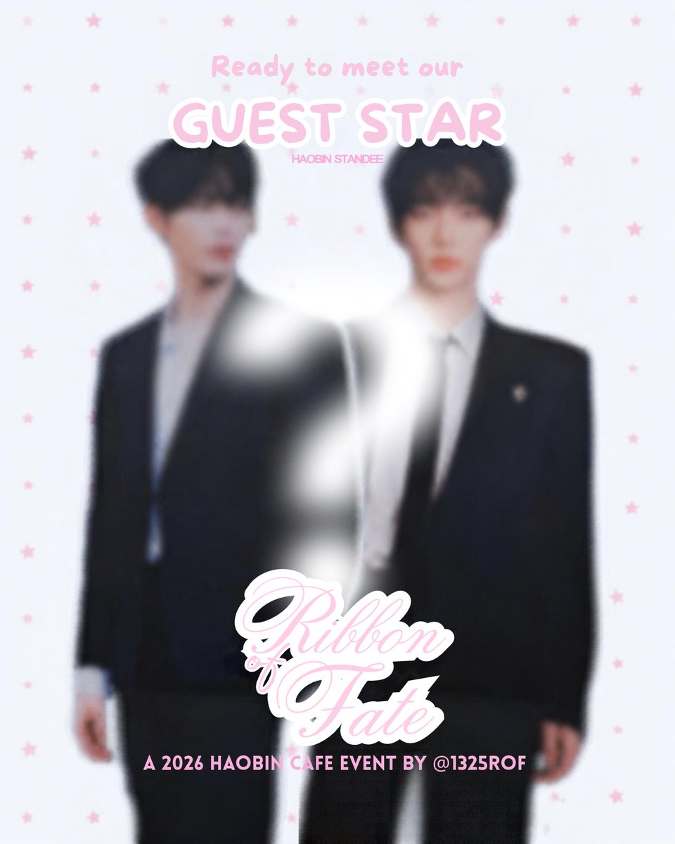1325rof's tweet photo. 𐔌 🎀   ͡ 𐦯  𝐴 𝑙𝑖𝑡𝑡𝑙𝑒 𝑠𝑢𝑟𝑝𝑟𝑖𝑠𝑒 𝑖𝑠 𝑐𝑜𝑚𝑖𝑛𝑔 👀✨️

It's time to meet our...
🐹  𝑮𝑼𝑬𝑺𝑻 𝑺𝑻𝑨𝑹  🐼

See you at 𝑹𝒊𝒃𝒃𝒐𝒏 𝒐𝒇 𝑭𝒂𝒕𝒆 💖‼️ https://t.co/29SpwulGXx