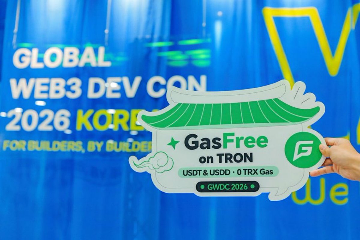 Digitalbossweb4's tweet photo. 🇰🇷 𝗦𝗘𝗢𝗨𝗟, 𝗛𝗘𝗥𝗘’𝗦 𝗦𝗢𝗠𝗘𝗧𝗛𝗜𝗡𝗚 𝗪𝗢𝗥𝗧𝗛 𝗖𝗛𝗘𝗖𝗞𝗜𝗡𝗚 𝗢𝗨𝗧 👀

Got USDT or USDD to send but don’t have TRX for gas?

That’s exactly where #GasFree comes in.

GasFree is at #GWDC2026KOREA, giving attendees a chance to explore how stablecoin transfers on TRON can work without needing to hold TRX for transaction fees.

If you’re at the event, stop by, take a closer look and see how it works. 🙌

@GasFreeOfficial @gwdc2026korea @justinsuntron
#GasFreeGWDC #TRON #TRONEcoStar